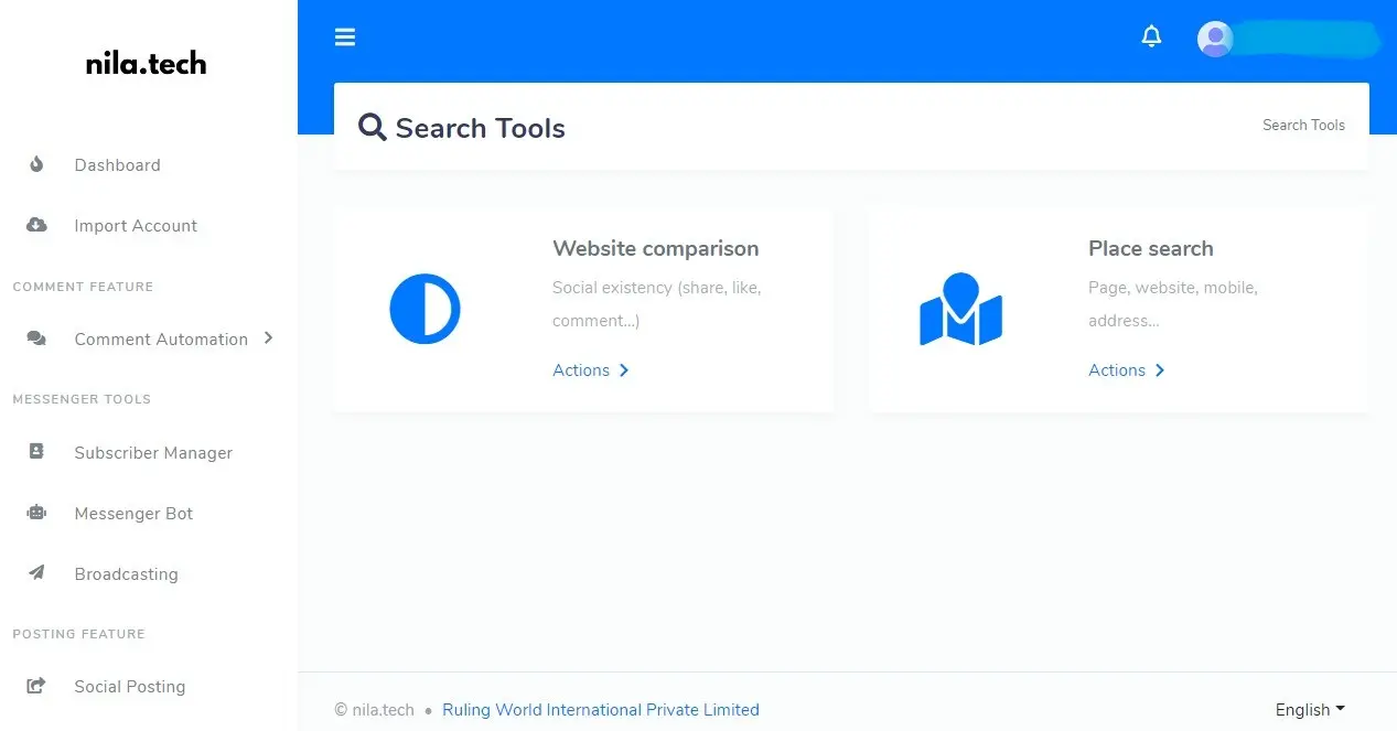 NilaTech search tools