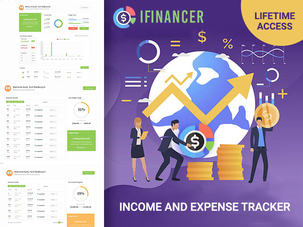 ifinancer income and expense tracker lifetime deal