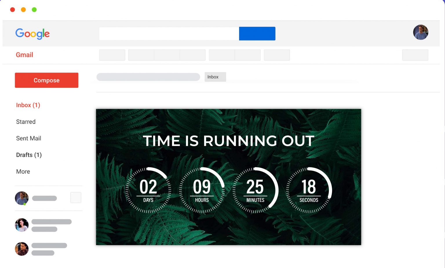 Mailtimer Lifetime Deal Countdown timers